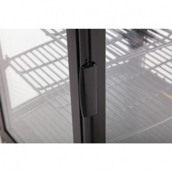Vitrine réfrigérée avec portes incurvées Polar Série C 86L DP288
