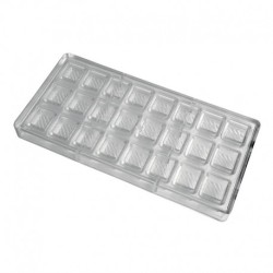 Moule pour carrés ondulés de chocolats -Schneider DW295