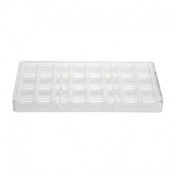 Moule pour carrés ondulés de chocolats -Schneider DW295