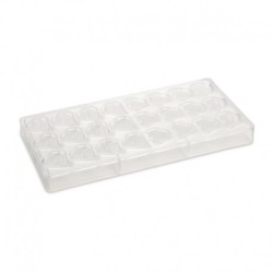 Moule chocolat coeur - Taille empreinte: 33 x 31 x 15mm. 32 Piece - Schneider DW297