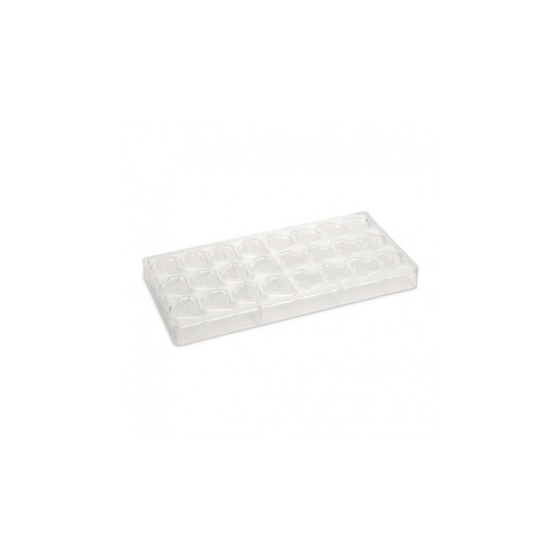Moule chocolat coeur - Taille empreinte: 33 x 31 x 15mm. 32 Piece - Schneider DW297 Moule chocolat coeur - Taille empreinte: 33 x 31 x 15mm. 32 Piece - Schneider DW297