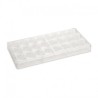 Moule chocolat coeur - Taille empreinte: 33 x 31 x 15mm. 32 Piece - Schneider DW297