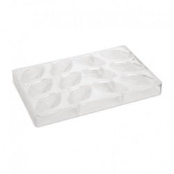 Moules fèves de chocolat - 73.7 x 38 x 20mm. 32 Pieces - Schneider DW299