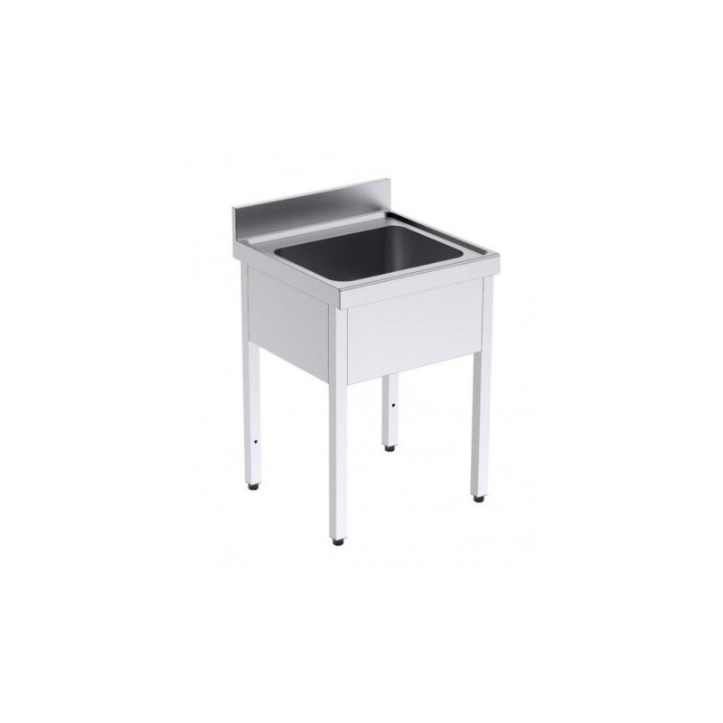 700x700x850/920 mm FB007070 Distform évier avec bâti bac et égouttoir acier inoxydable 700x700x850/920 mm FB007070 Distform évier avec bâti bac et égouttoir acier inoxydable