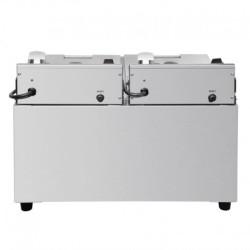 Friteuse double Buffalo - 2 x 8L 2