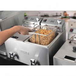 Friteuse double Buffalo - 2 x 8L 2