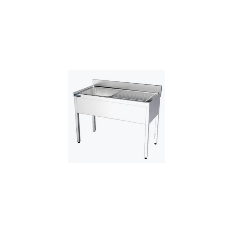 80x50x85/88 cm Distform FSD50080 Plonge avec bâti bac à gauche et égouttoir acier inoxydable 80x50x85/88 cm Distform FSD50080 Plonge avec bâti bac à gauche et égouttoir acier inoxydable