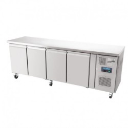 TABLE RÉFRIGÉRÉE POSITIVE 4 PORTES 449L POLAR SÉRIE U G379