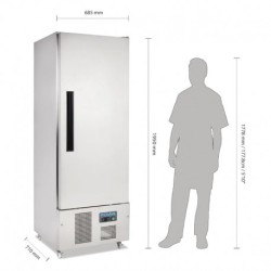 Armoire réfrigérée positive 1 porte Slimline Polar Série G 440L G590 Polar