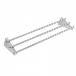 Etagère murale tubulaire Vogue acier inoxydable 1200mm CD551 Vogue