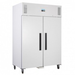 Armoire réfrigérée négative GN double porte Polar blanche Série G 1200L CD616 Polar