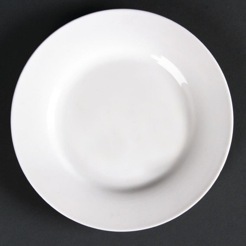 Assiettes rondes à bord large Olympia Lumina 150mm (Lot de 6) CD621 Olympia Assiettes rondes à bord large Olympia Lumina 150mm (Lot de 6) CD621 Olympia
