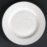 Assiettes rondes à bord large Olympia Lumina 200mm (Lot de 6) CD623 Olympia