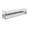 SALADETTE RÉFRIGÉRÉE 9 BACS GN 1/3 POLAR SÉRIE G GD878 POLAR