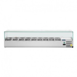 SALADETTE RÉFRIGÉRÉE 9 BACS GN 1/3 POLAR SÉRIE G GD878 POLAR