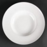 Assiettes creuses à soupe ou pâtes Olympia Lumina 205mm (Lot de 6) CD635 Olympia