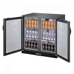 ARRIÈRE-BAR DEUX PORTES PLEINES POLAR SÉRIE G 850MM 198L GE998