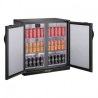 ARRIÈRE-BAR DEUX PORTES PLEINES POLAR SÉRIE G 850MM 198L GE998