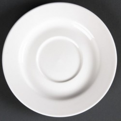 Soucoupes rondes Olympia Lumina 143mm (Lot de 6) CD646 Olympia
