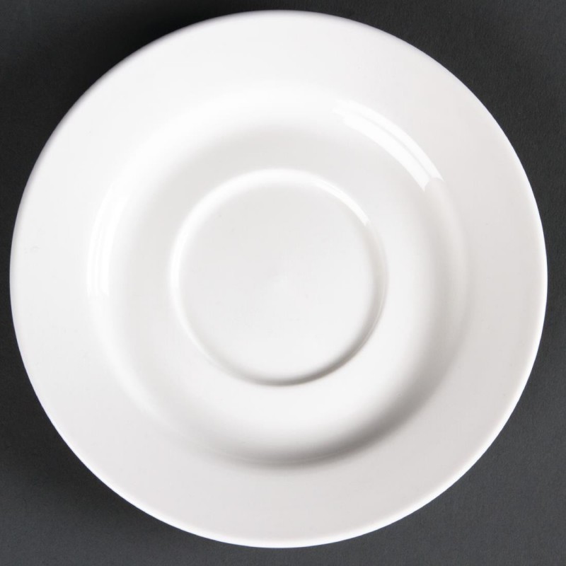 Soucoupes rondes Olympia Lumina 143mm (Lot de 6) CD646 Olympia Soucoupes rondes Olympia Lumina 143mm (Lot de 6) CD646 Olympia