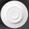Soucoupes rondes Olympia Lumina 143mm (Lot de 6) CD646 Olympia