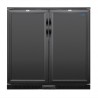 ARRIÈRE-BAR DEUX PORTES PLEINES POLAR SÉRIE G 850MM 198L GE998