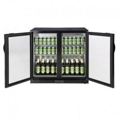 ARRIÈRE-BAR DEUX PORTES PLEINES POLAR SÉRIE G 850MM 198L GE998