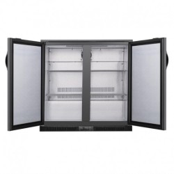 ARRIÈRE-BAR DEUX PORTES PLEINES POLAR SÉRIE G 850MM 198L GE998