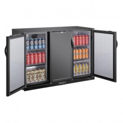 ARRIÈRE-BAR TROIS PORTES PLEINES POLAR SÉRIE G 850MM 320L GE999