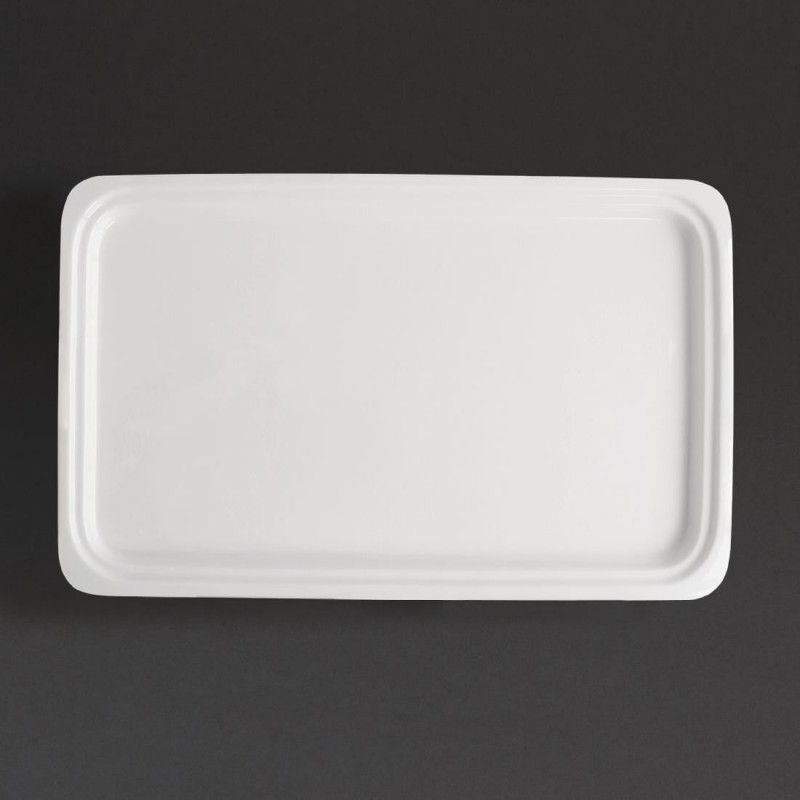 Plat blanc GN 1/1 Olympia Whiteware 30mm CD714 Olympia Plat blanc GN 1/1 Olympia Whiteware 30mm CD714 Olympia