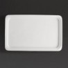 Plat blanc GN 1/1 Olympia Whiteware 30mm CD714 Olympia