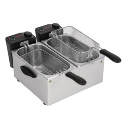 FRITEUSE DE COMPTOIR DOUBLE CATERLITE 2X 3