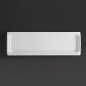 Plat blanc GN 2/4 Olympia Whiteware 30mm CD715 Olympia