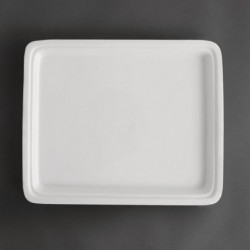 Plat blanc GN 1/2 Olympia Whiteware 30mm CD716 Olympia