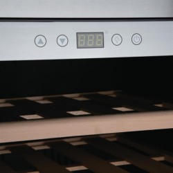CAVE À VIN DESSOUS DE COMPTOIR INOX 51 BOUTEILLES POLAR SÉRIE G GG762