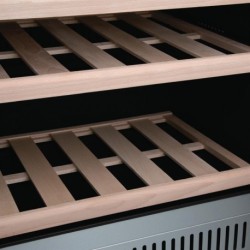CAVE À VIN DESSOUS DE COMPTOIR INOX 51 BOUTEILLES POLAR SÉRIE G GG762