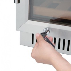 CAVE À VIN DESSOUS DE COMPTOIR INOX 51 BOUTEILLES POLAR SÉRIE G GG762