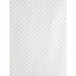 Sets de table en papier gaufré blanc brillant (lot de 400) CD724 Cogir