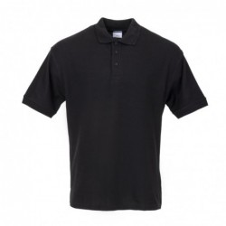 Polo mixte noir L A735-L Portwest