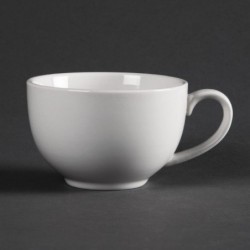 Tasses élégantes Olympia Whiteware 230ml (Lot de 12) CD735 Olympia