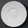 Soucoupes élégantes Olympia Whiteware 148mm (Lot de 12) CD737 Olympia