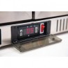 ARRIÈRE-BAR DEUX PORTES PIVOTANTES POLAR SÉRIE G INOX 208L GL008