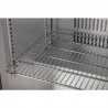 ARRIÈRE-BAR DEUX PORTES PIVOTANTES POLAR SÉRIE G INOX 208L GL008