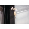 ARRIÈRE-BAR TROIS PORTES COULISSANTES POLAR SÉRIE G NOIR 320L GL013