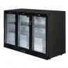 ARRIÈRE-BAR TROIS PORTES PIVOTANTES POLAR SÉRIE G NOIR 320L GL014