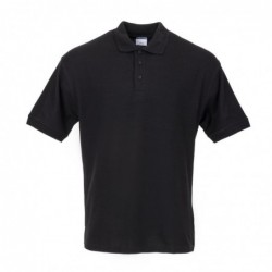 Polo mixte noir M A735-M Portwest