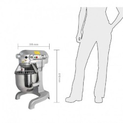 BATTEUR PLANÉTAIRE BUFFALO 9L 550W GL190