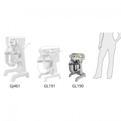 BATTEUR PLANÉTAIRE BUFFALO 9L 550W GL190