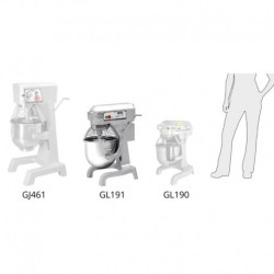 BATTEUR PLANÉTAIRE BUFFALO 20L 1100W GL191