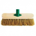 Tête de balai coco souple en bois Jantex 305mm CD796 Jantex